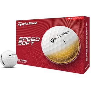 Taylormade Golf SpeedSoft Golf Balls One Dozen Taylormade Golf SpeedSoft Golf Balls One Dozen