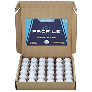Wilson Amazon Exclusive Golf Balls Prime Distance Profile, 36-Pack, White, WGWR76000 Wilson Amazon Exclusive Golf Balls Prime Distance Profile, 36-Pack, White, WGWR76000