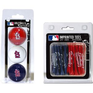 Team Golf MLB St Louis Cardinals 3 Golf Balls And 50 Golf Tees Logo Imprinted Golf Balls (3 Count) & 2-3/4" Regulation Golf Tees (50 Count), Multi Colored Team Golf MLB St Louis Cardinals 3 Golf Balls And 50 Golf Tees Logo Imprinted Golf Balls (3 Count) & 2-3/4" Regulation Golf Tees (50 Count), Multi Colored