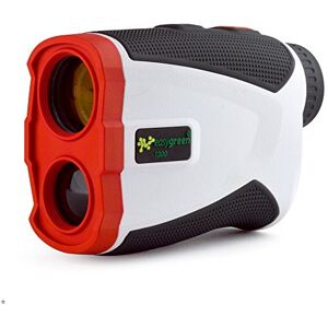Easy Green 1,300 Yard Golf Rangefinder With Vibrating Pin Lock & Slope Compensation Technology, White Easy Green 1,300 Yard Golf Rangefinder With Vibrating Pin Lock & Slope Compensation Technology, White