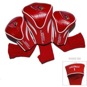 Team Golf NFL Arizona Cardinals Contour Golf Club Headcovers (3 Count) Numbered 1, 3, & X, Fits Oversized Drivers, Utility, Rescue & Fairway Clubs, Velour lined for Extra Club Protection Team Golf NFL Arizona Cardinals Contour Golf Club Headcovers (3 Count) Numbered 1, 3, & X, Fits Oversized Drivers, Utility, Rescue & Fairway Clubs, Velour lined for Extra Club Protection