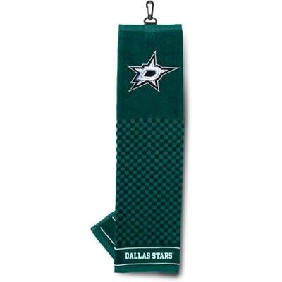 Team Golf NHL Embroidered Golf Towel, Checkered Scrubber Design, Embroidered Logo Team Golf NHL Embroidered Golf Towel, Checkered Scrubber Design, Embroidered Logo