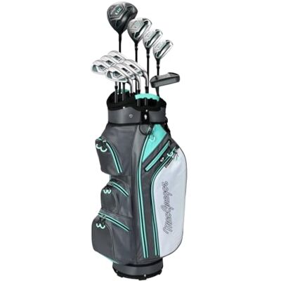 MACGREGOR ZT1 Package Set With Trolley Bag, Ladies Left Hand, ALL Graphite MACGREGOR ZT1 Package Set With Trolley Bag, Ladies Left Hand, ALL Graphite