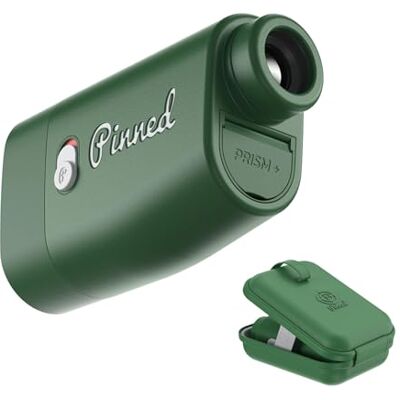 Pinned Golf Prism+ Slope Golf Rangefinder Golf Distance Rangefinder with Slope USB Rechargeable, Pinned Locked Vibration Laser Range Finder Range Finder Accessories Green Pinned Golf Prism+ Slope Golf Rangefinder Golf Distance Rangefinder with Slope USB Rechargeable, Pinned Locked Vibration Laser Range Finder Range Finder Accessories Green