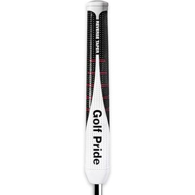 Golf Pride 2025 Reverse Taper Round Small Putter Grip Putter Golf Grip with Dimpled Texture and Soft, Tacky Surface, Pistol, For Men and Women, Unique Shape to Optimize Both Hands Golf Pride 2025 Reverse Taper Round Small Putter Grip Putter Golf Grip with Dimpled Texture and Soft, Tacky Surface, Pistol, For Men and Women, Unique Shape to Optimize Both Hands