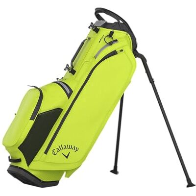 Callaway Golf Fairway C HD Waterproof Stand Bag 2026, Flo Yellow Callaway Golf Fairway C HD Waterproof Stand Bag 2026, Flo Yellow