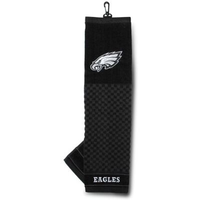 Team Golf NFL Embroidered Golf Towel, Checkered Scrubber Design, Embroidered Logo Team Golf NFL Embroidered Golf Towel, Checkered Scrubber Design, Embroidered Logo
