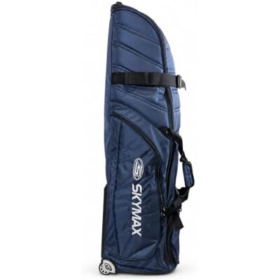 SkyMax Deluxe Padded Wheeled Golf Travel Cover – Heavy Duty Golf Flight Bag with Wheels, Foam Padding & Compression Straps SkyMax Deluxe Padded Wheeled Golf Travel Cover – Heavy Duty Golf Flight Bag with Wheels, Foam Padding & Compression Straps