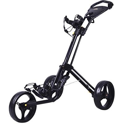 PowaKaddy Twinline 4 Golf Push Trolley (Black) PowaKaddy Twinline 4 Golf Push Trolley (Black)