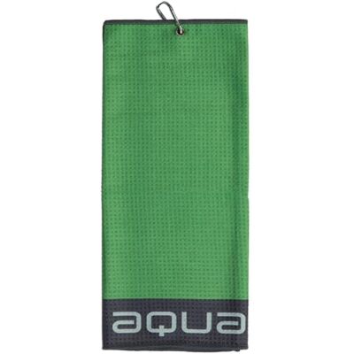 Big Max AQUA TOUR TRI FOLD TOWEL LIME / CHARCOAL Big Max AQUA TOUR TRI FOLD TOWEL LIME / CHARCOAL