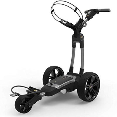 PowaKaddy Unisex FX5 18 Hole Lithium Golf Trolley Gun Metal One Size PowaKaddy Unisex FX5 18 Hole Lithium Golf Trolley Gun Metal One Size