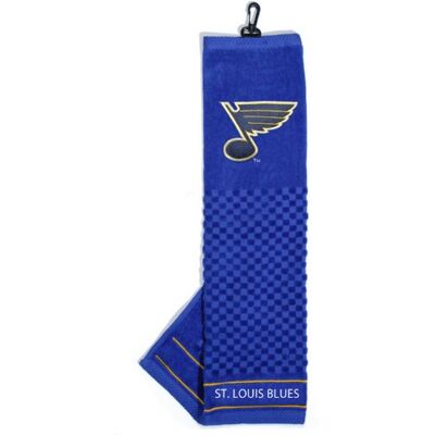 Team Golf NHL St Louis Blues Embroidered Golf Towel Embroidered Golf Towel, Checkered Scrubber Design, Embroidered Logo Team Golf NHL St Louis Blues Embroidered Golf Towel Embroidered Golf Towel, Checkered Scrubber Design, Embroidered Logo