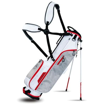 Masters VELO ULTRA LIGHT GOLF STAND CARRY BAG – WHITE/RED Masters VELO ULTRA LIGHT GOLF STAND CARRY BAG – WHITE/RED