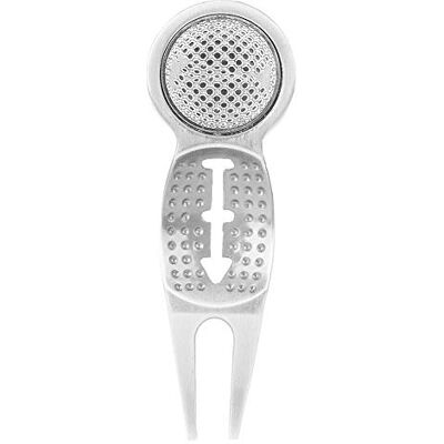 RiToEasysports Golf Divot Repair Tool,Zinc Alloy Divot Tool with Detachable Golf Ball Marker for Golf Practice RiToEasysports Golf Divot Repair Tool,Zinc Alloy Divot Tool with Detachable Golf Ball Marker for Golf Practice