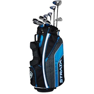Callaway Strata Ultimate 16 Piece Packaged Golf Set, Men's, Left Hand Callaway Strata Ultimate 16 Piece Packaged Golf Set, Men's, Left Hand