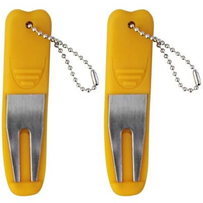 MLOEVF Divot Tool, Golf Balls Marker for Men Women Metal Bending Golf Course, Golf Balls Retrievers for Men Women, Golfs Pitches Repair Maintenance MLOEVF Divot Tool, Golf Balls Marker for Men Women Metal Bending Golf Course, Golf Balls Retrievers for Men Women, Golfs Pitches Repair Maintenance