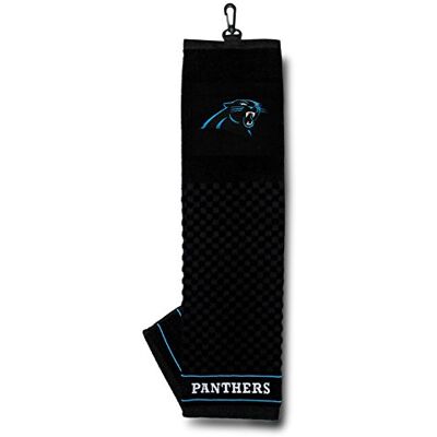 Team Golf NFL Embroidered Golf Towel, Checkered Scrubber Design, Embroidered Logo Team Golf NFL Embroidered Golf Towel, Checkered Scrubber Design, Embroidered Logo