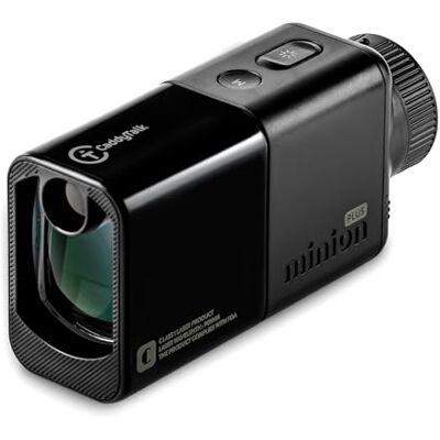 CaddyTalk Minion Plus Laser Golf Rangefinder, Black CaddyTalk Minion Plus Laser Golf Rangefinder, Black