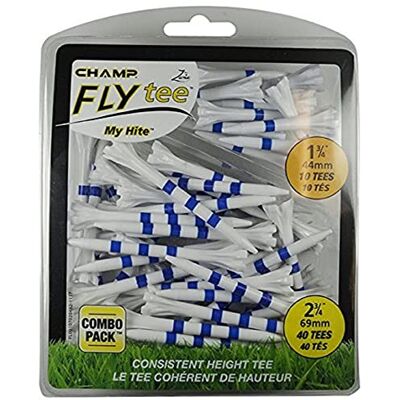 CHAMP - My Hite Flytees Combo - Blue White - Golf Tees CHAMP - My Hite Flytees Combo - Blue White - Golf Tees
