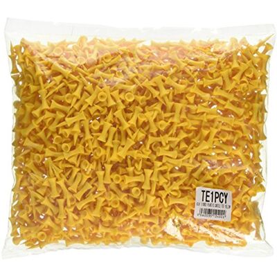 Longridge Castle Golf Tees (Yellow, 25mm, 1000 Pieces Bulk) Longridge Castle Golf Tees (Yellow, 25mm, 1000 Pieces Bulk)