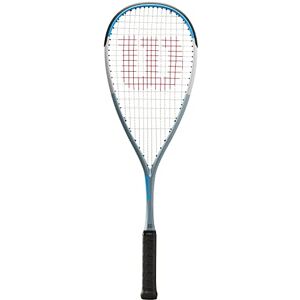 Wilson Ultra L Squash Racket, Graphite, Blue/Silver Wilson Ultra L Squash Racket, Graphite, Blue/Silver