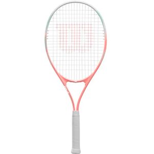 Wilson Envy XP Lite Tennis Racket, With Stop Shock Sleeves & Oversized Head, Hit With Power & Consistency, Colour: Coral, Grip Size: 2 Wilson Envy XP Lite Tennis Racket, With Stop Shock Sleeves & Oversized Head, Hit With Power & Consistency, Colour: Coral, Grip Size: 2