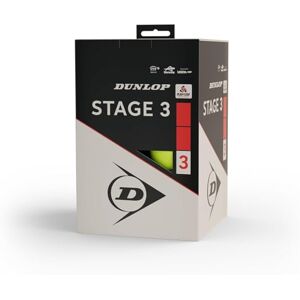 Dunlop tennis ball Stage 3 red for children & beginners on the small field (12 balls) Dunlop tennis ball Stage 3 red for children & beginners on the small field (12 balls)