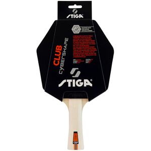 Stiga Club Cybershape Table Tennis Bat – Beginner Table Tennis Bat with 5-Ply Wood Blade, STAR Club Rubber & Large Sweet Spot – Learn Proper Technique from Day One Stiga Club Cybershape Table Tennis Bat – Beginner Table Tennis Bat with 5-Ply Wood Blade, STAR Club Rubber & Large Sweet Spot – Learn Proper Technique from Day One