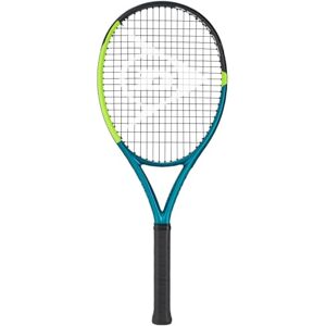 Dunlop Tennis Racket SX TEAM 105, Grip Size 3, Teal/Black/Yellow Dunlop Tennis Racket SX TEAM 105, Grip Size 3, Teal/Black/Yellow