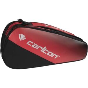 Dunlop Carlton Pro 2-vaks Badminton Racket Bag, Black/Red Dunlop Carlton Pro 2-vaks Badminton Racket Bag, Black/Red