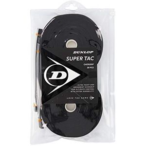 Dunlop Super Tac Tennis Overgrip Black 30 Pieces Dunlop Super Tac Tennis Overgrip Black 30 Pieces