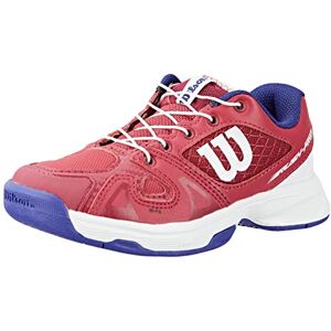 Wilson Rush PRO JR QL Tennis Shoe Sangria/White/Clematis Blue 10.5 Wilson Rush PRO JR QL Tennis Shoe Sangria/White/Clematis Blue 10.5