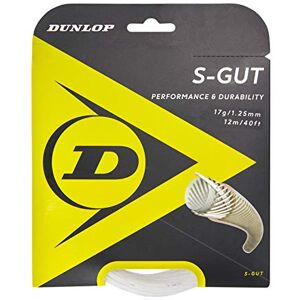 Dunlop Tennis String S-Gut White 12 m Set 125 mm