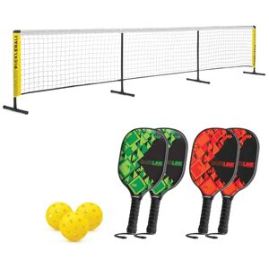 Toyrific Baseline Kids Pickleball 4 Player Set, FSC Wooden Paddle Bats with Net and Balls, Outdoor and Indoor Family Game for Kids and Adults Toyrific Baseline Kids Pickleball 4 Player Set, FSC Wooden Paddle Bats with Net and Balls, Outdoor and Indoor Family Game for Kids and Adults