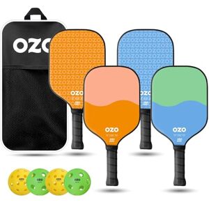 OZO Pickleball Set - Paddles & Balls for Beginners OZO Pickleball Set - Paddles & Balls for Beginners