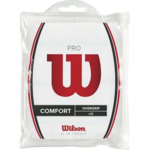 Wilson Pro Overgrip WRZ4017WH Unisex Grip Tape, White, Pack of 30 Wilson Pro Overgrip WRZ4017WH Unisex Grip Tape, White, Pack of 30