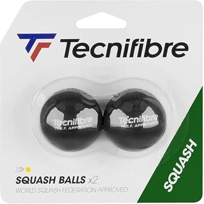 Tecnifibre Squash Balls Packs Blue/Red/Yellow/Double Yellow Dot Tecnifibre Squash Balls Packs Blue/Red/Yellow/Double Yellow Dot