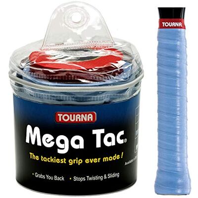 Tourna Zipper Box 30 Grips Mega Tac Uni TG30MTB - Overgrip Tourna Zipper Box 30 Grips Mega Tac Uni TG30MTB - Overgrip