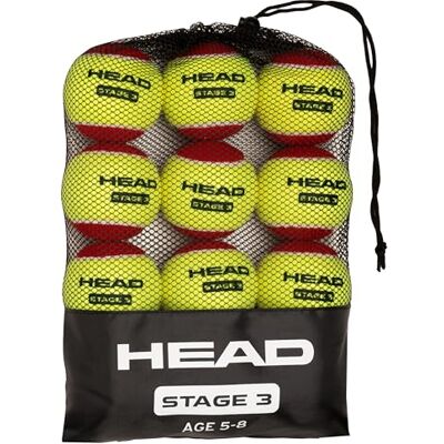 HEAD Stage 3 Red Tennis Ball (12 Pack) HEAD Stage 3 Red Tennis Ball (12 Pack)
