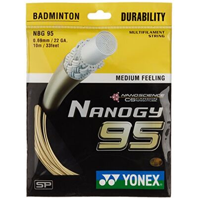 Yonex Nanogy 95 - Amber - Badminton String Yonex Nanogy 95 - Amber - Badminton String