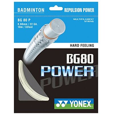 YONEX BG 80 Power Badminton String Set YONEX BG 80 Power Badminton String Set