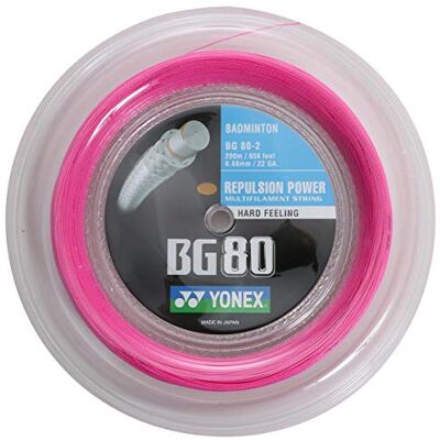 YONEX BG80 200m Spool Badminton String YONEX BG80 200m Spool Badminton String