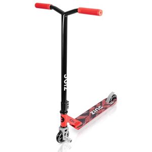 ZINC Stunt Scooter Lightweight aluminium, Kick scooter, Freestyle Scooter, 360 dergree rotatinig deck, non-slip grips, Multiple colours, Kids and Adult, Red, Icon ZINC Stunt Scooter Lightweight aluminium, Kick scooter, Freestyle Scooter, 360 dergree rotatinig deck, non-slip grips, Multiple colours, Kids and Adult, Red, Icon