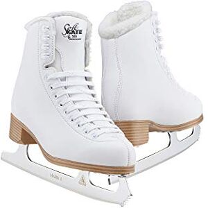 Jackson Classic Softskate Figure Skates for Women and Girls in white Olympian Quality Ice Skates Girls Size-1.0 JC381.FL.010 Jackson Classic Softskate Figure Skates for Women and Girls in white Olympian Quality Ice Skates Girls Size-1.0 JC381.FL.010