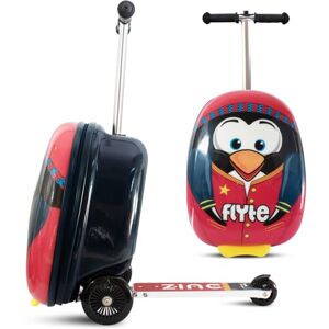 Flyte Scooter 2-in-1 Suitcase Scooter Kids – Kids Ride on Suitcase, Easy-Glide Wheels, Ride on Luggage, 18-Inch, 25 Litre Capacity for Boys and Girls Aged 3+, Light Up Wheels – Perry The Penguin Flyte Scooter 2-in-1 Suitcase Scooter Kids – Kids Ride on Suitcase, Easy-Glide Wheels, Ride on Luggage, 18-Inch, 25 Litre Capacity for Boys and Girls Aged 3+, Light Up Wheels – Perry The Penguin