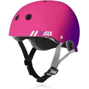 80Six Dual Certified Kids Skate Helmet for Boys/Girls Ages 5 to 14+ Triple Comfort & Protection Perfect for Roller Skates, Bike, Scooter, BMX, Skateboard, Bike Helmet (Pink Purple Fade, Age 14+) 80Six Dual Certified Kids Skate Helmet for Boys/Girls Ages 5 to 14+ Triple Comfort & Protection Perfect for Roller Skates, Bike, Scooter, BMX, Skateboard, Bike Helmet (Pink Purple Fade, Age 14+)