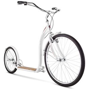 Schwinn Adult Shuffle Scooter with 26" Wheels, White Schwinn Adult Shuffle Scooter with 26" Wheels, White
