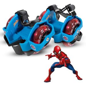 ZINC Officially Licensed Marvel Spiderman Street Gliders For Ages 5+, Detachable Roller Skates for Shoes, Light-up Wheels, ABEC 7 Bearings for Roller Skate Shoes & Heel Brake Blue ZINC Officially Licensed Marvel Spiderman Street Gliders For Ages 5+, Detachable Roller Skates for Shoes, Light-up Wheels, ABEC 7 Bearings for Roller Skate Shoes & Heel Brake Blue