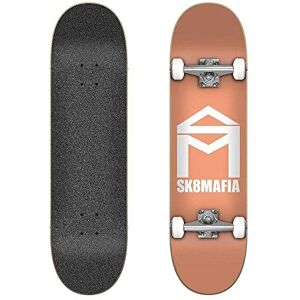 Sk8Mafia House Logo Fluor 8.0"x31.85" Complete Board, Adults Unisex, Multicoloured (Multicoloured), One Size Sk8Mafia House Logo Fluor 8.0"x31.85" Complete Board, Adults Unisex, Multicoloured (Multicoloured), One Size