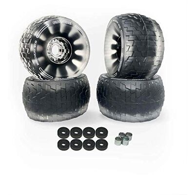 IWONDER Cloud Wheel 120mm Discovery Electric Skateboard Wheels Patented Damping Foam Core All Terrain Off Road Translucent Urethane Longboard Wheels(Not Applicable to Hub Motor IWONDER Cloud Wheel 120mm Discovery Electric Skateboard Wheels Patented Damping Foam Core All Terrain Off Road Translucent Urethane Longboard Wheels(Not Applicable to Hub Motor